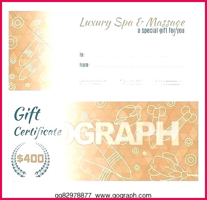 spa massage t certificate template for free online