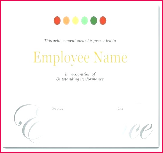 employee recognition certificate template excellence award wording free printable and of word the month fr