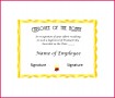 4 Employee Of the Month Certificates Templates