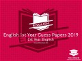 English 12 Fbise Past Paper 2010