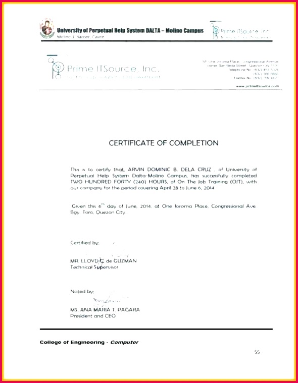 certificate of pletion template certificate of pletion template co condo certificate of pletion template
