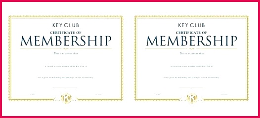membership certificate templates word in design church template club llc