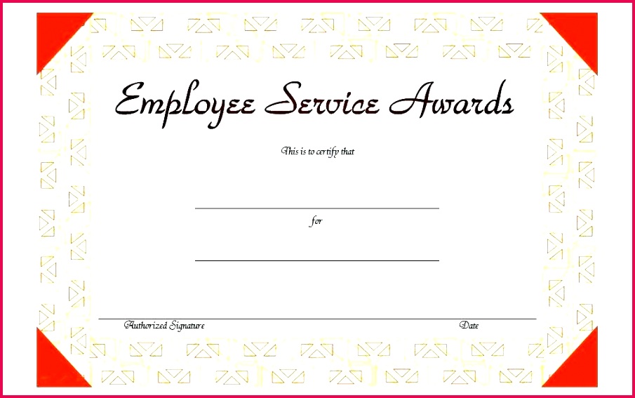 football award certificate template year service customer free templates