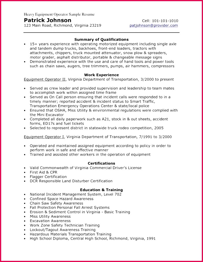 forklift resume objective samples how to write a best petroleum