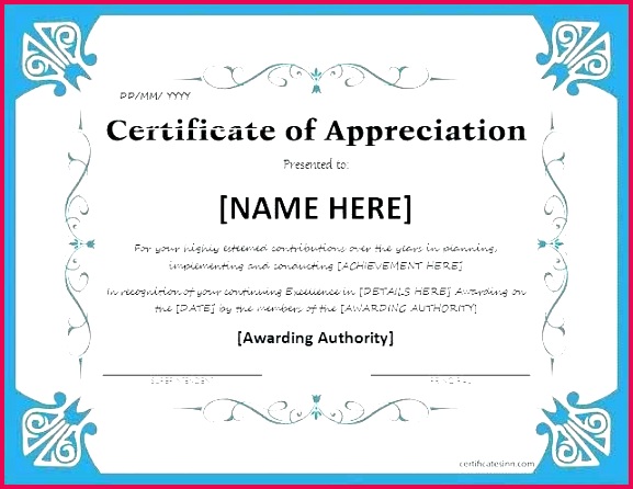 free training certificate template templates attendance editable cer