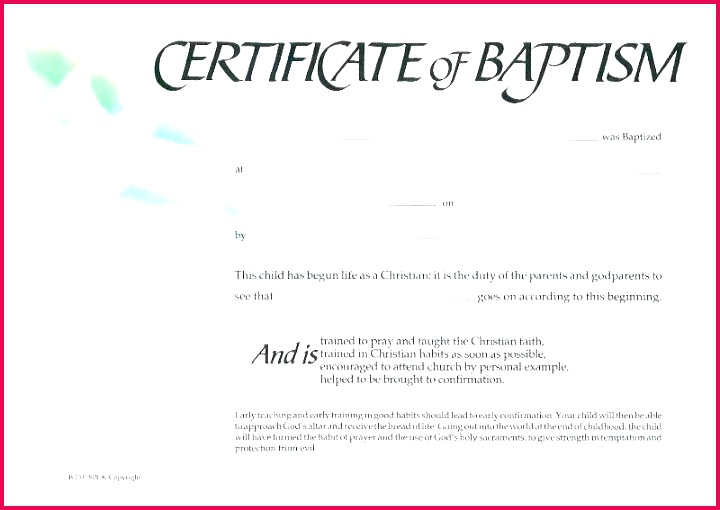 free printable baptism certificate template christian