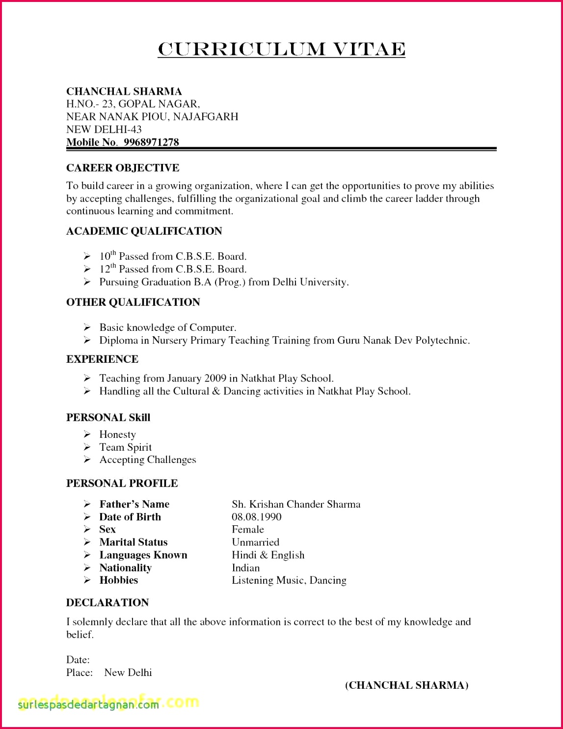 free resume certification example lera mera business document template sample