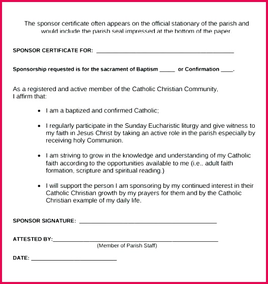 sample baptism certificate documents in word baptism sponsor certificate template templates free standard baptism certificate