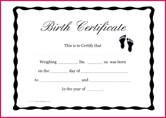 birth certificate templates word template lab fake baby free puppy microsoft