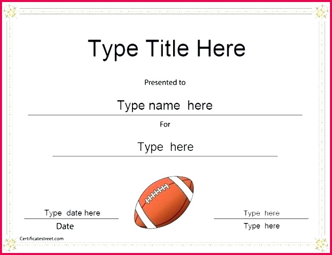 free football certificate templates beautiful resume unique award template full wallpaper of strand southworth specialization in c