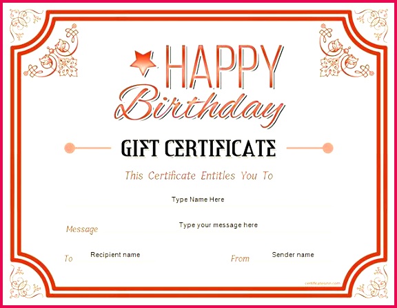 free printable t certificate templates fun voucher template birthday t certificate template free free printable t certificate templates online