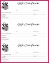 5 Free Gift Certificate Templates Pdf