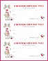 4 Free Microsoft Christmas Gift Certificate Templates