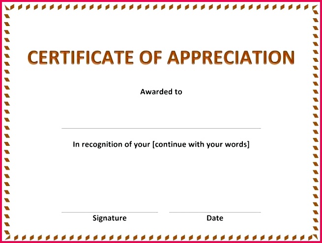 certificates of appreciation templates printable certificate template awesome free beautiful word doc military blank for able micro