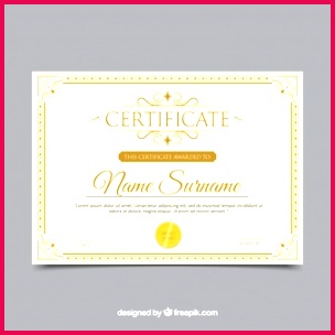 certificate border with ornamentation 23