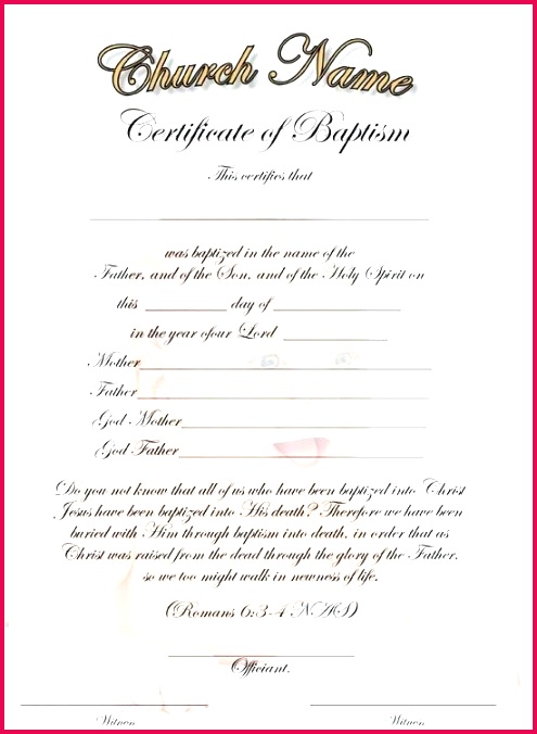 certificate of baptism word template ordination certificates for your church christian specialization c