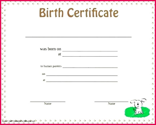 birth certificate template – oneskytravel 423526 puppy birth certificate templates printable a template free california