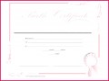 3 Free Rabbit Birth Certificate Template