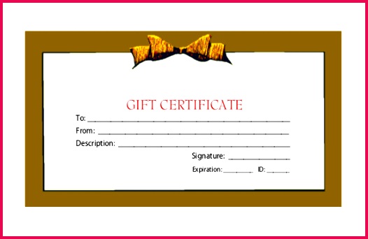 Holiday Gift Template PDF Format Free Download1