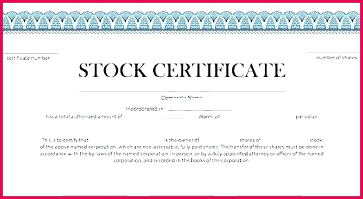 blank stock certificate template beautiful pany share free south africa format in word