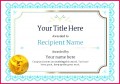 5 Free Sports Certificate Templates to Print
