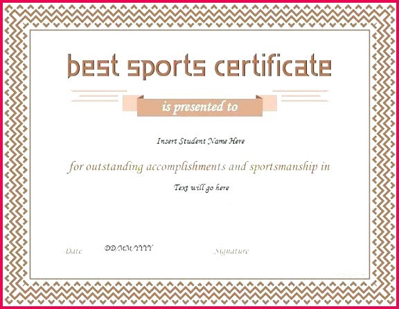 Awesome Table Tennis Certificate Templates Word Sports Certificates 576447 sports certificate at certificates formal templates free