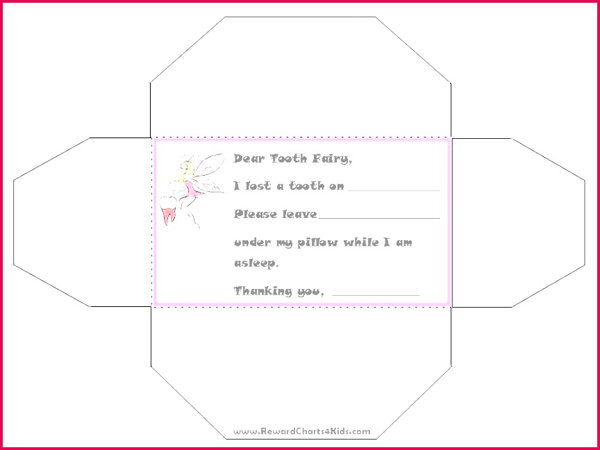 free printable tooth fairy letter template certificate word