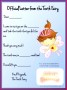 5 Free tooth Fairy Letter Template