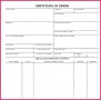 6 Generic Certificate Of origin Template