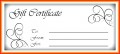 6 Gift Certificate Birthday Templates