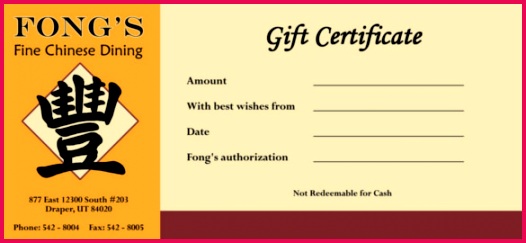 restaurant t certificate template 20 restaurant t certificate templates free sample example
