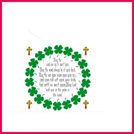 Irish Prayer Blessing Greeting Card