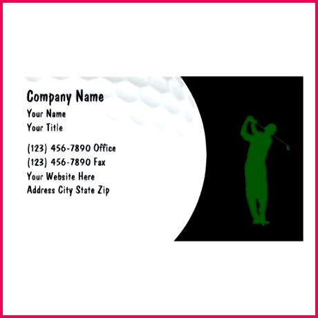 golf business cards free template for t certificates christmas cart card templates