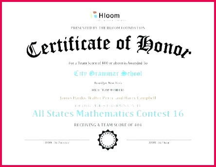 free honor roll certificate template word printable award certificates achievement merit templates microsoft customize online