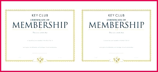 membership certificate templates word in design church template club llc