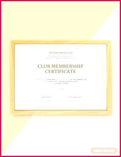 free membership certificate template certificates in club word