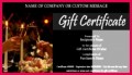 3 Italian Restaurant Gift Certificate Template