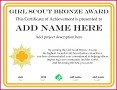 3 Junior Achievement Certificates Template
