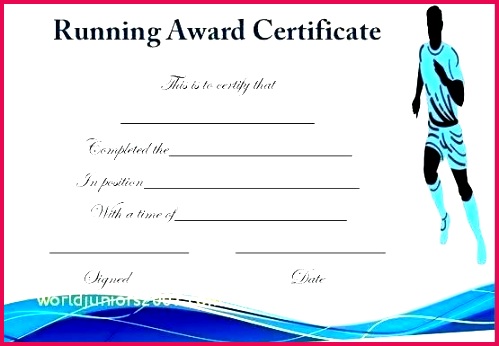 free editable certificate templates google slides themes top result fun run template best of running fun run certificate template 5k waiver form template fun run certificate template