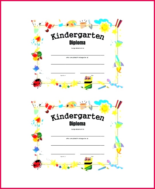 kindergarten diploma template graduation certificate promotion free images of diplomas templates printable