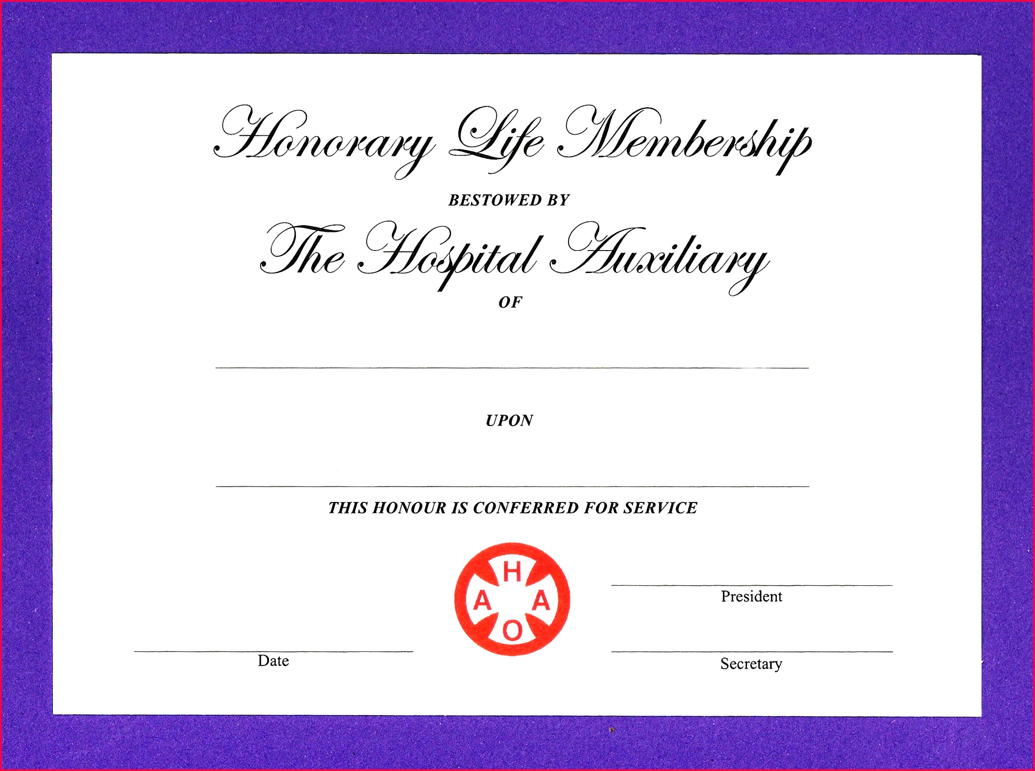 14 honorary life certificate templates pdf docx free premium intended for honorary certificate template word