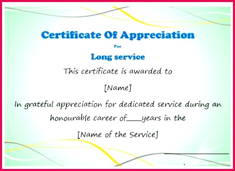 50 Professional Free Certificate of Appreciation Templates For Every Need Demplates