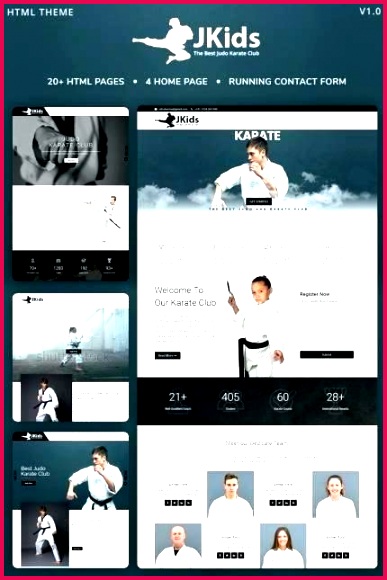 website templates karate martial arts custom template free by