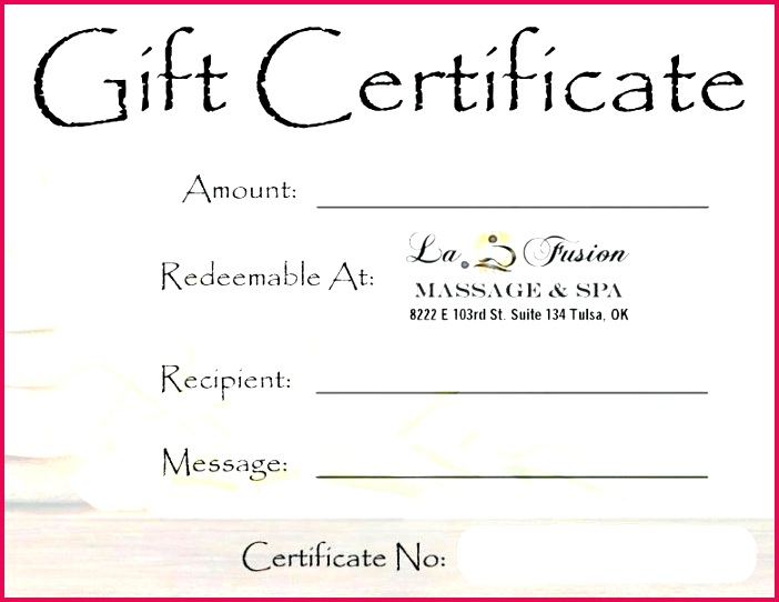 massage envy t certificate template custom professional free
