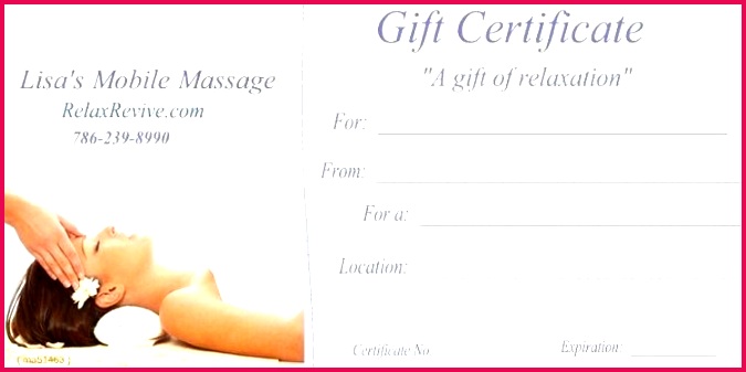 massage t certificate template certificates are a great for any occasion funny