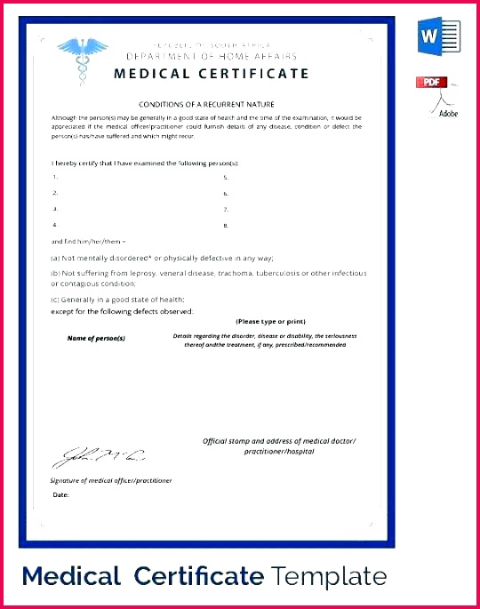 new fake document templates medical certificate good health sample doctors template free printable example of c