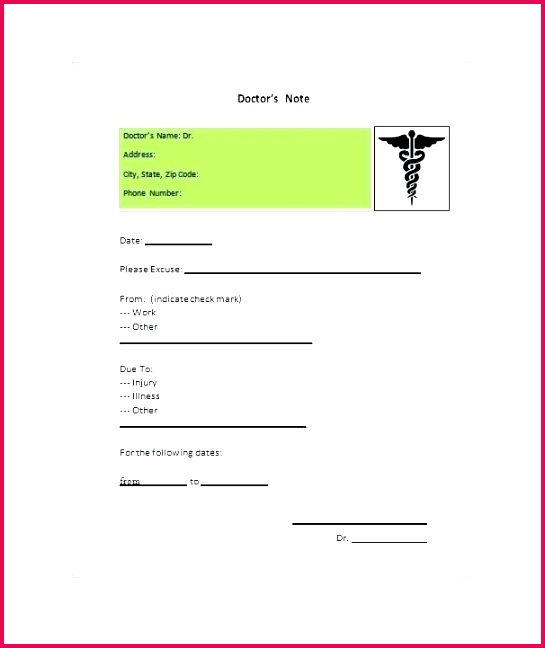 doctor appointment form template doctors note word elegant procedure free bonus notes medical sick school leave fr