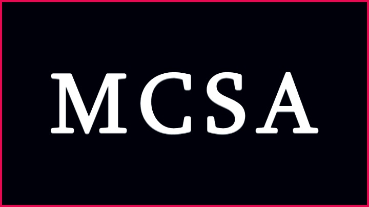 mcsa