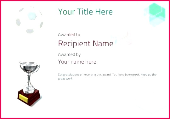 free soccer certificate templates add printable badges medals editable template