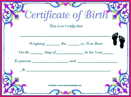pet birth certificate template for word large printable rock
